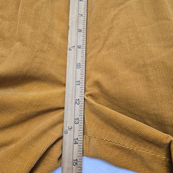 Renny Womens Vtg 90s Y2K Equestrian High Waist Corduroy Leather Riding Pants 8 - Picture 10 of 12